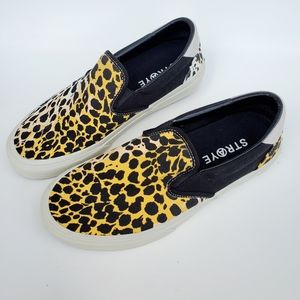 Straye Animal Print Skater Shoes